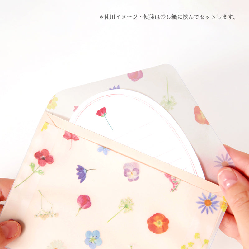 Pressed Flowers Letter Set / Pinks