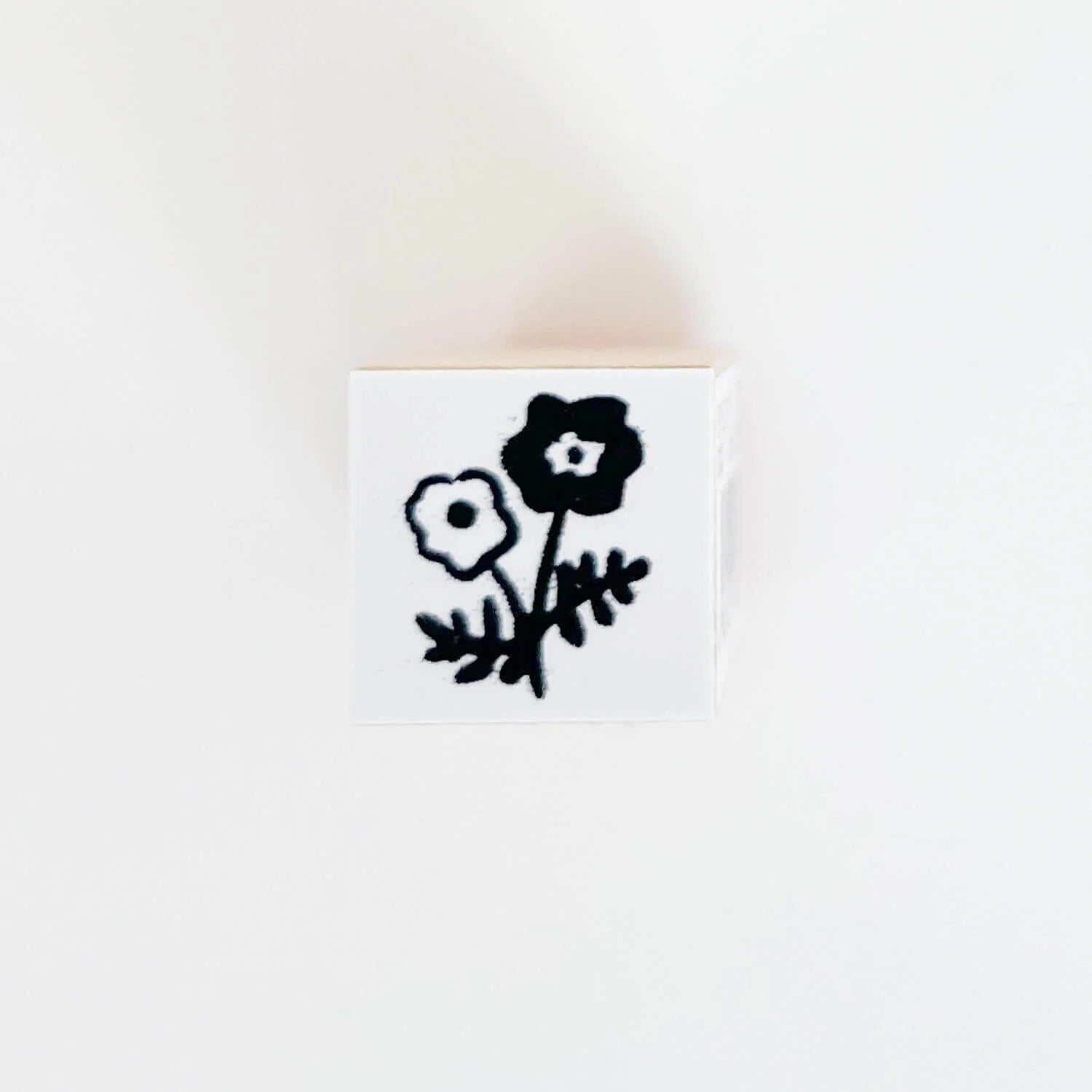 Chibi Yumi Kitagishi Flowers Rubber Stamp