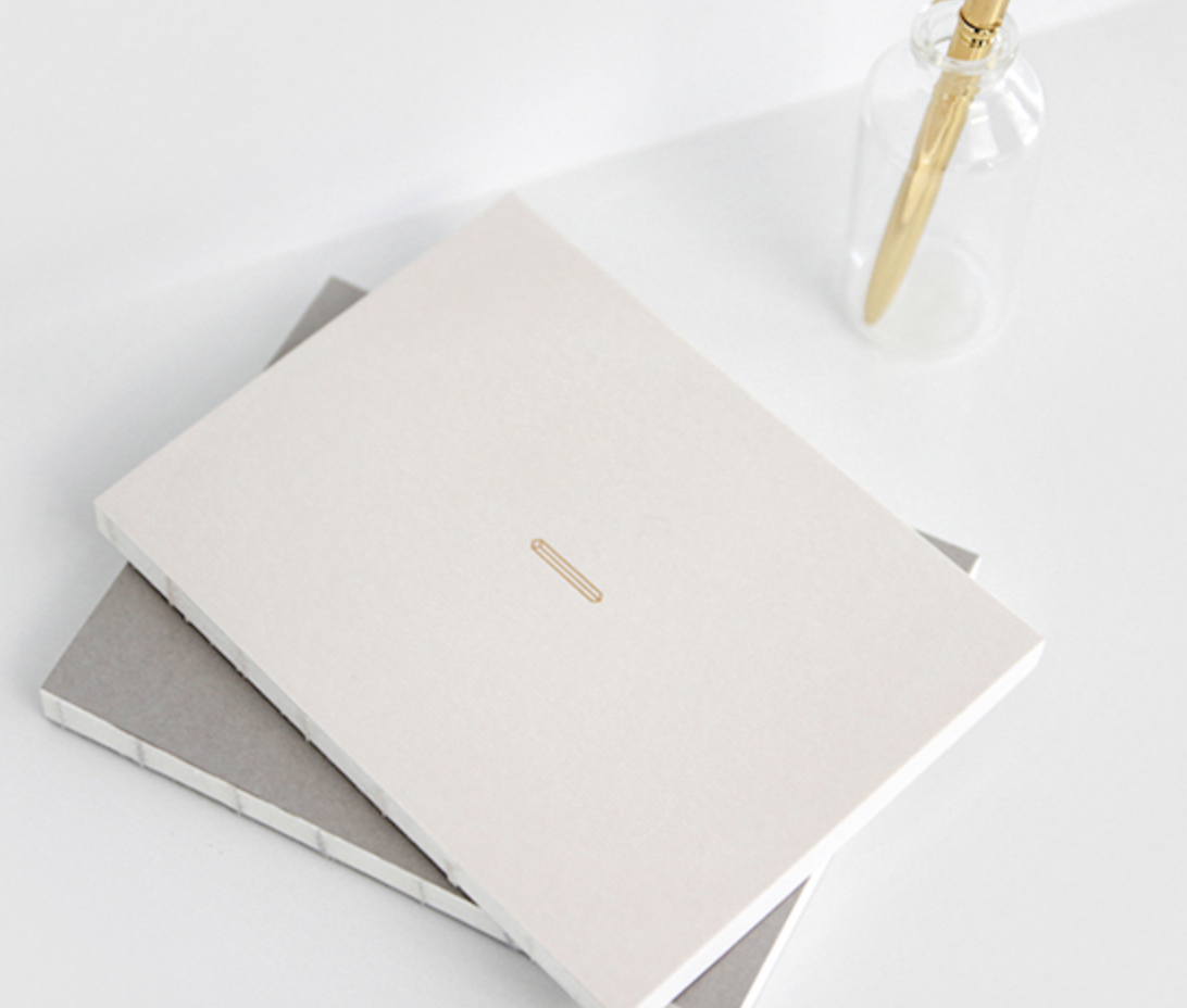 Two Way Notebook / Cream