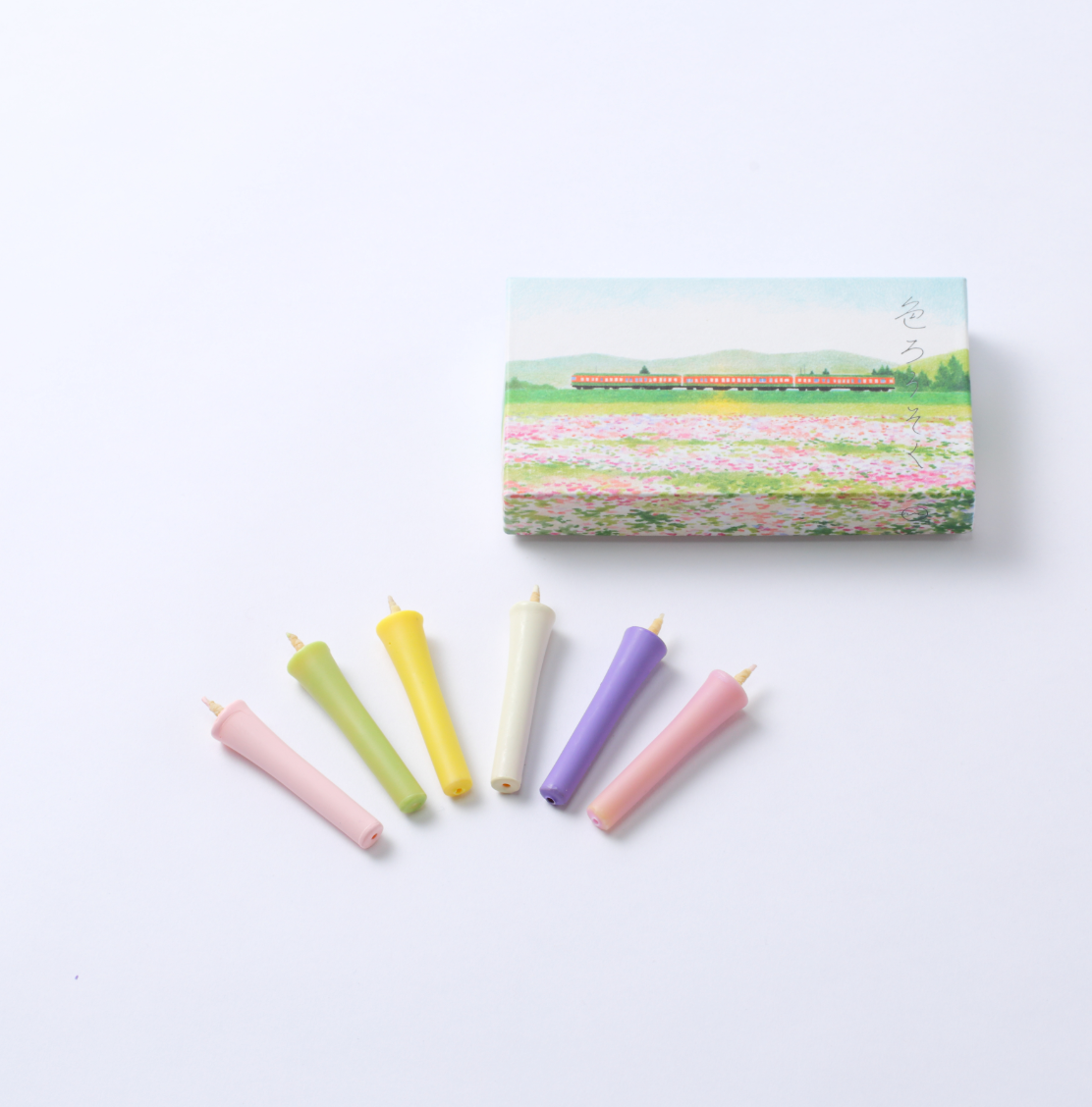 Japanese Rice Candle Set / Four Seasons