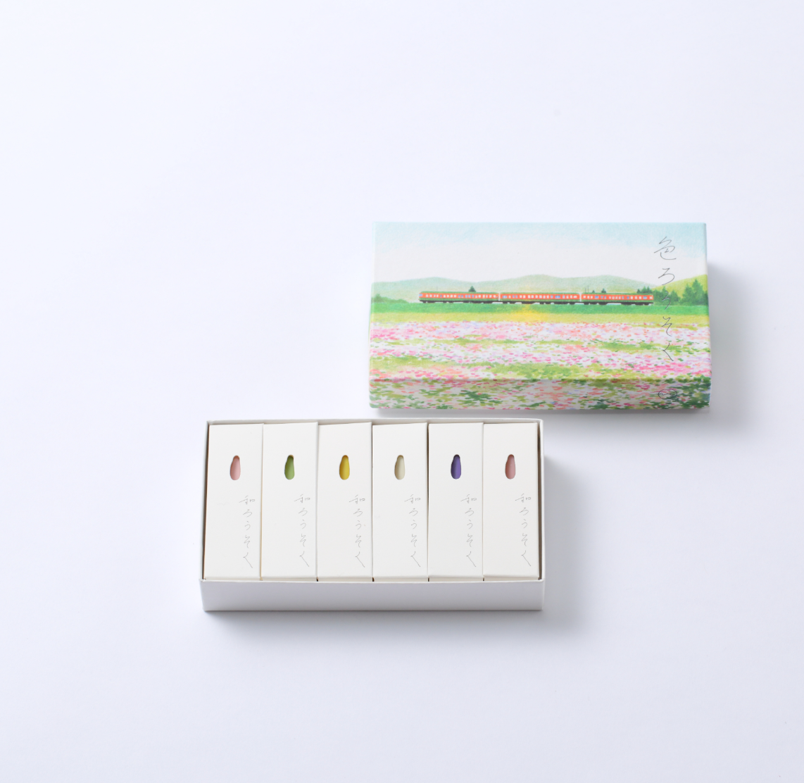 Japanese Rice Candle Set / Four Seasons