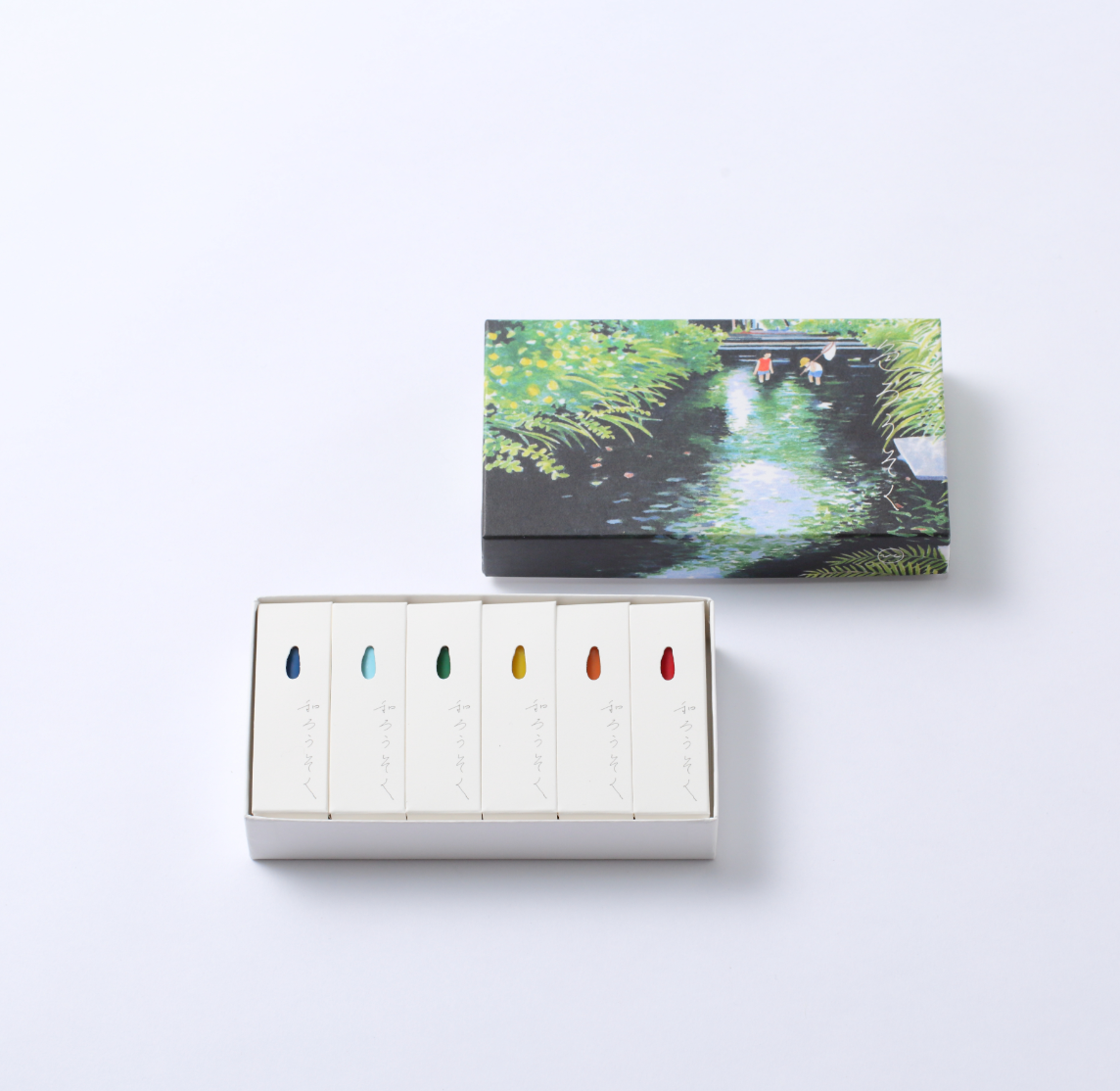 Japanese Rice Candle Set / Four Seasons