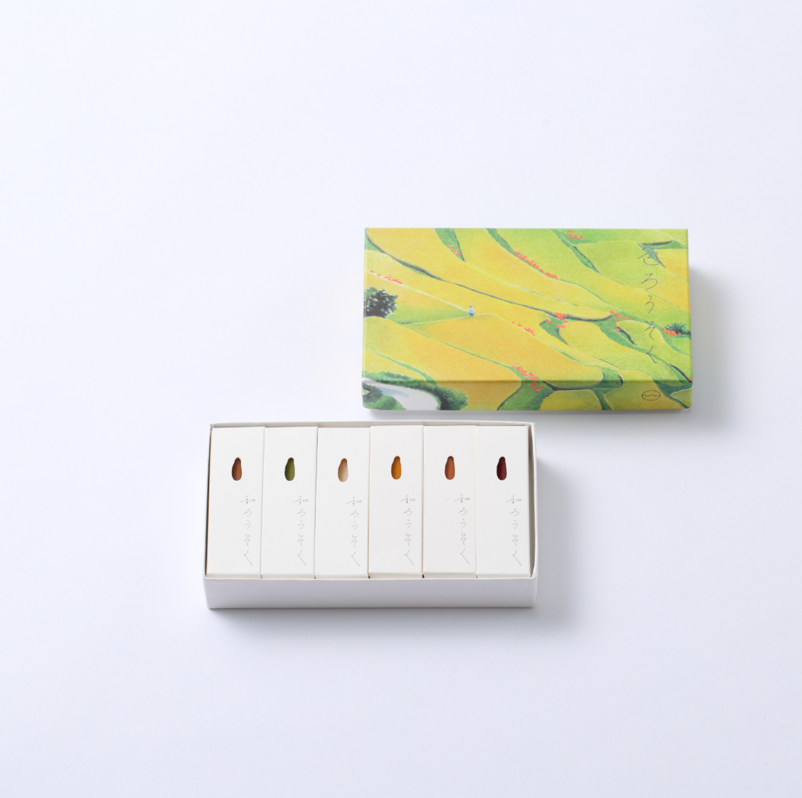 Japanese Rice Candle Set / Four Seasons
