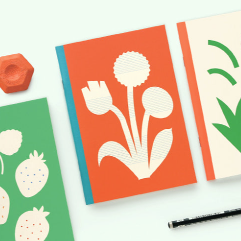 Flower Paperback Notebook