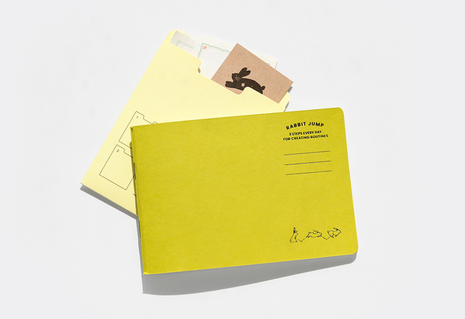 Rabbit 3-Step Routine Notebook