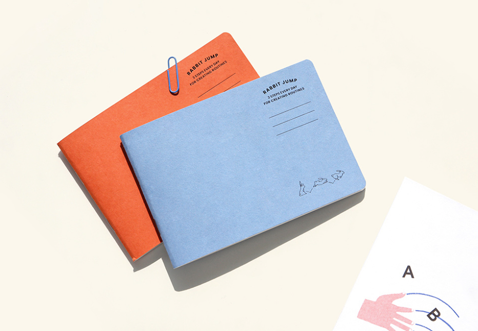 Rabbit 3-Step Routine Notebook