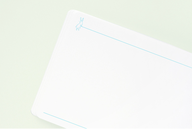 Rabbit 3-Step Routine Notebook