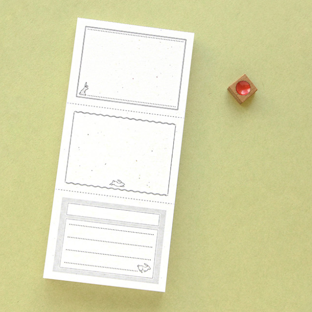 Rabbit Memo Pad