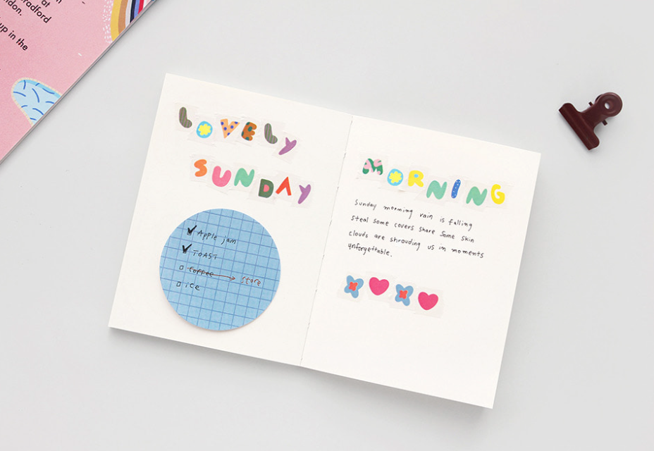 Alphabet Washi Tape