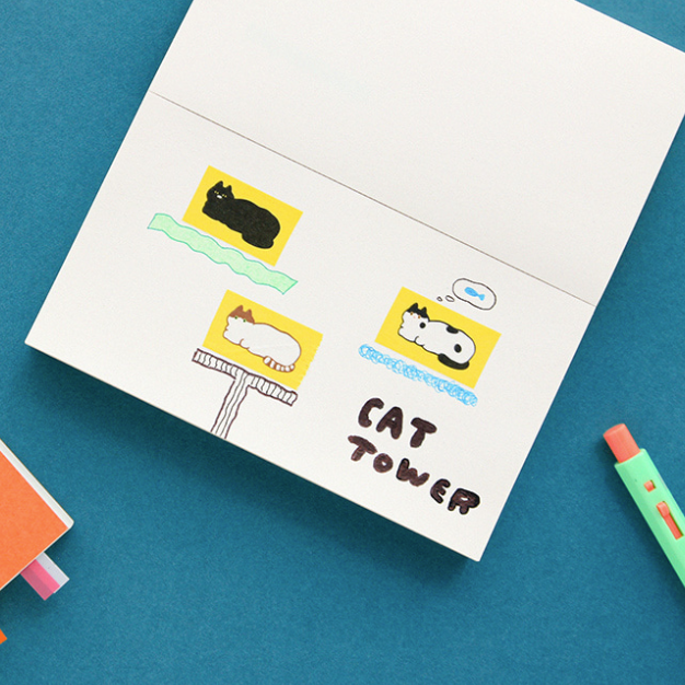 Cat Washi Tape / Napping