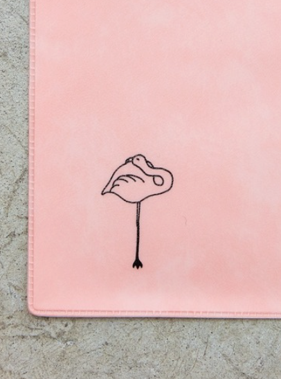 El Commun Breaktime Flat Case / A6 / Flamingo