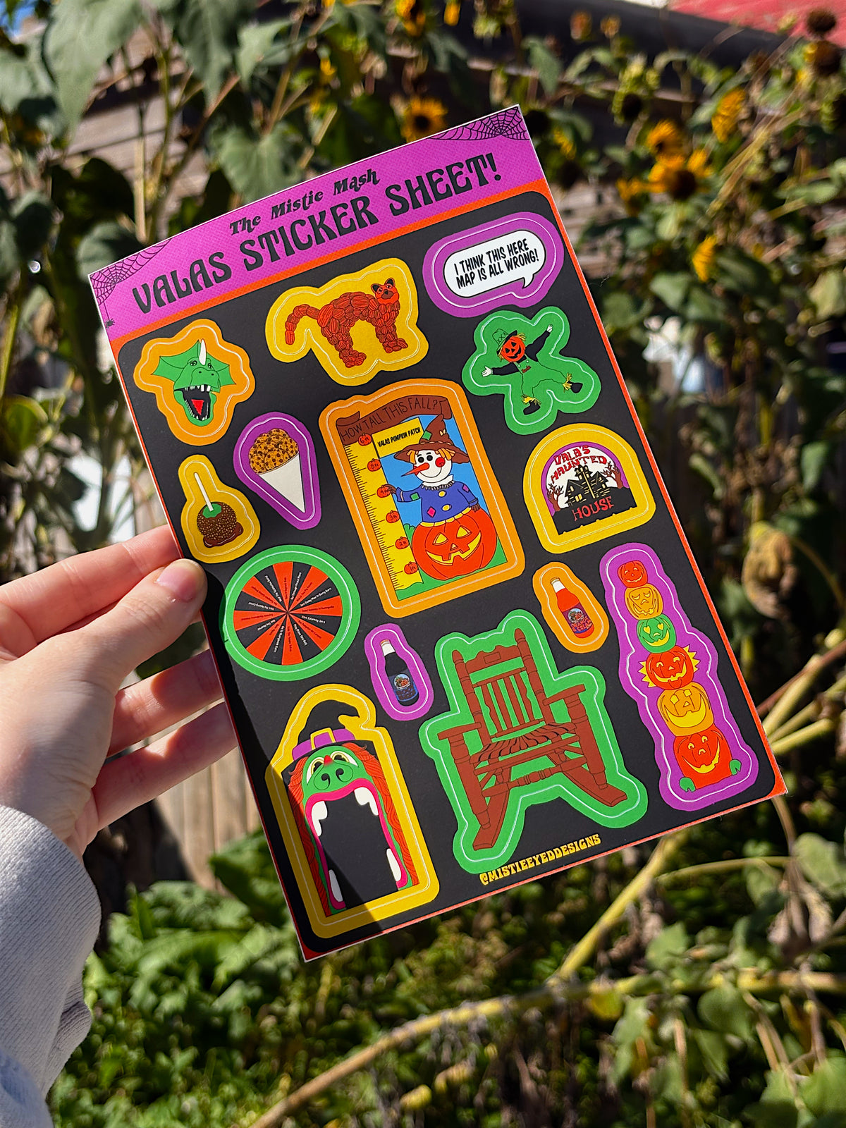 Pumpkin Patch Sticker Sheet