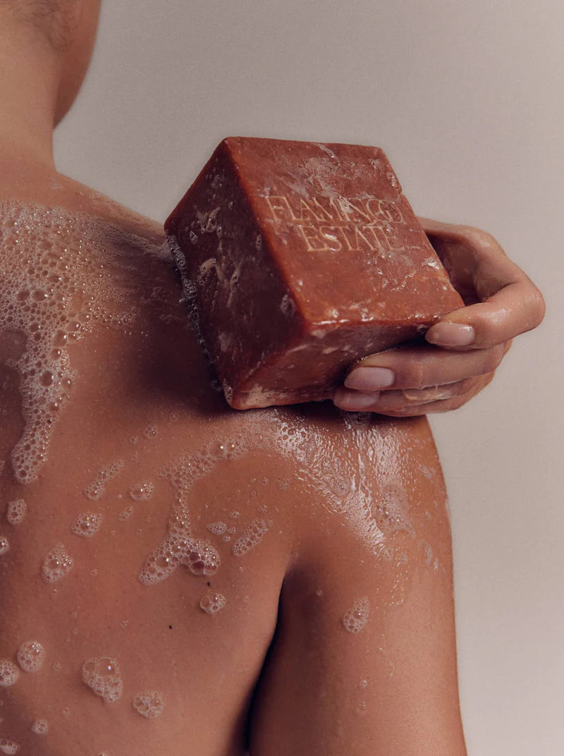 Roma Heirloom Tomato Soap Brick by Flamingo Estate