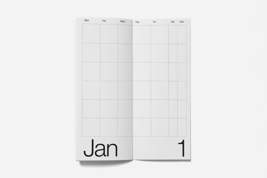 Marjolein Delhaas Year Plan / Brown