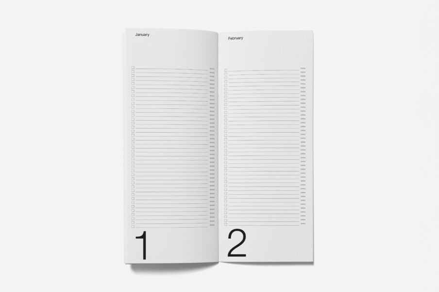Marjolein Delhaas Year Plan / Brown
