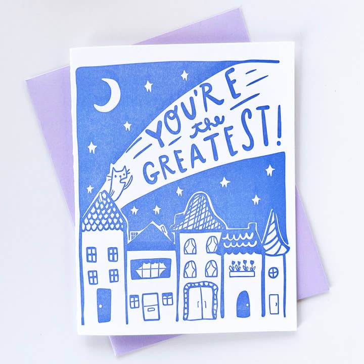 Shouting From the Rooftops Card