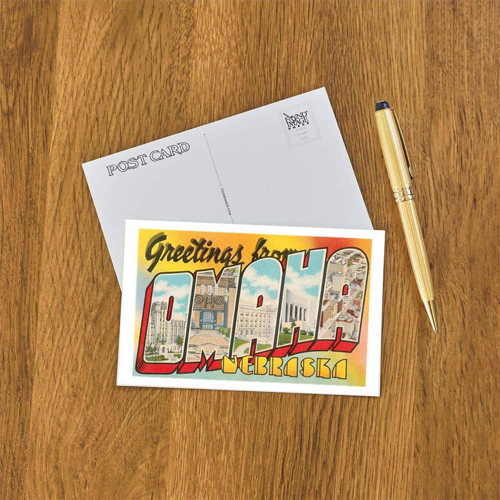 Greetings from Omaha Postcard No. 3