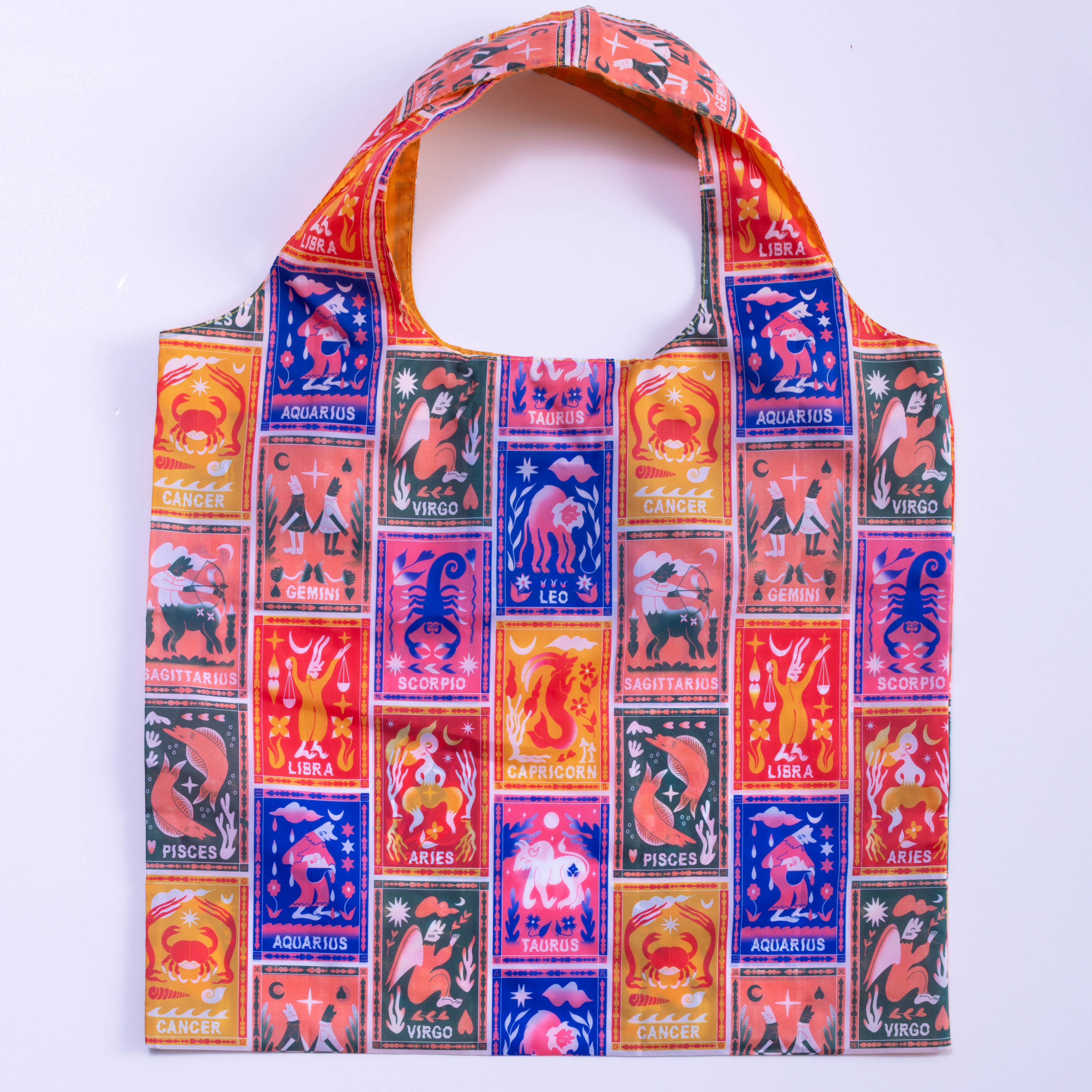 Zodiac Art Tote by Steven Fritters