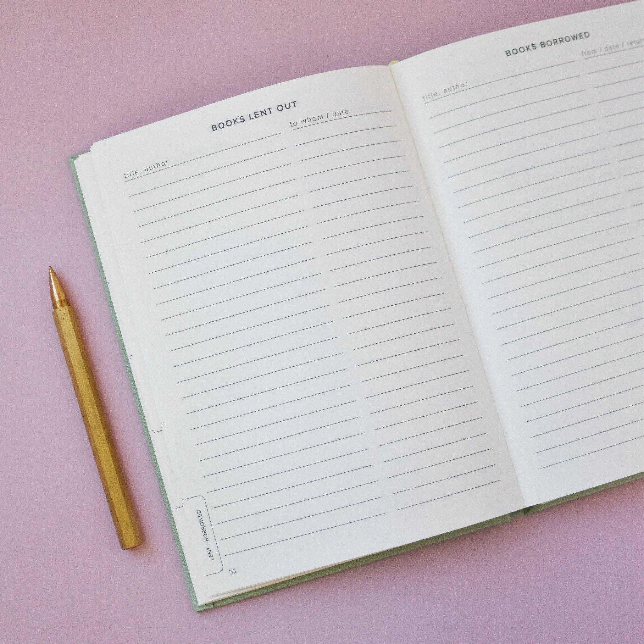 Reading Journal / Green