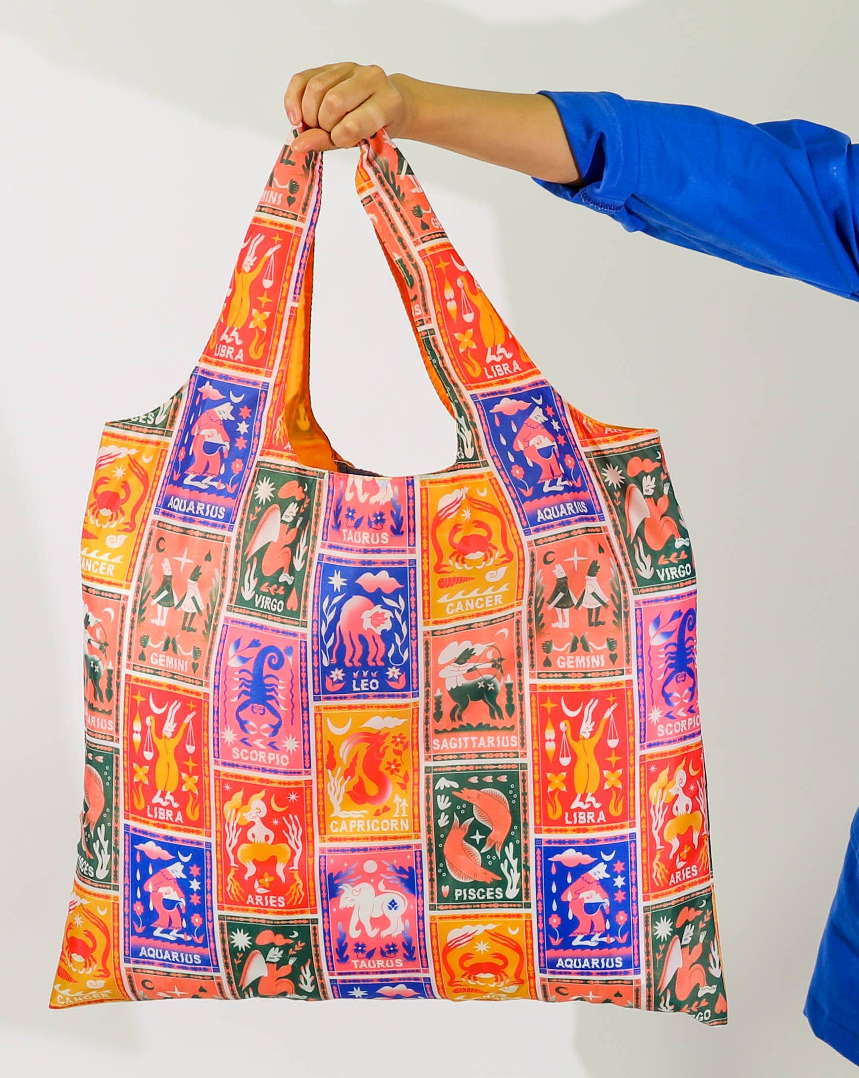Zodiac Art Tote by Steven Fritters