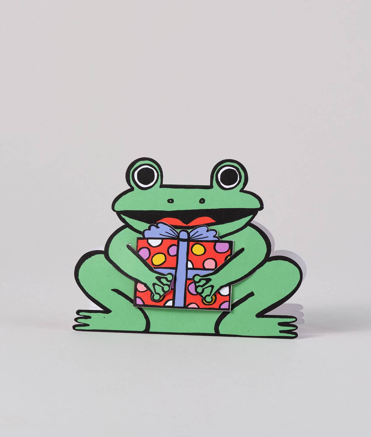 Frog with Mini Card Kid's Greetings Card