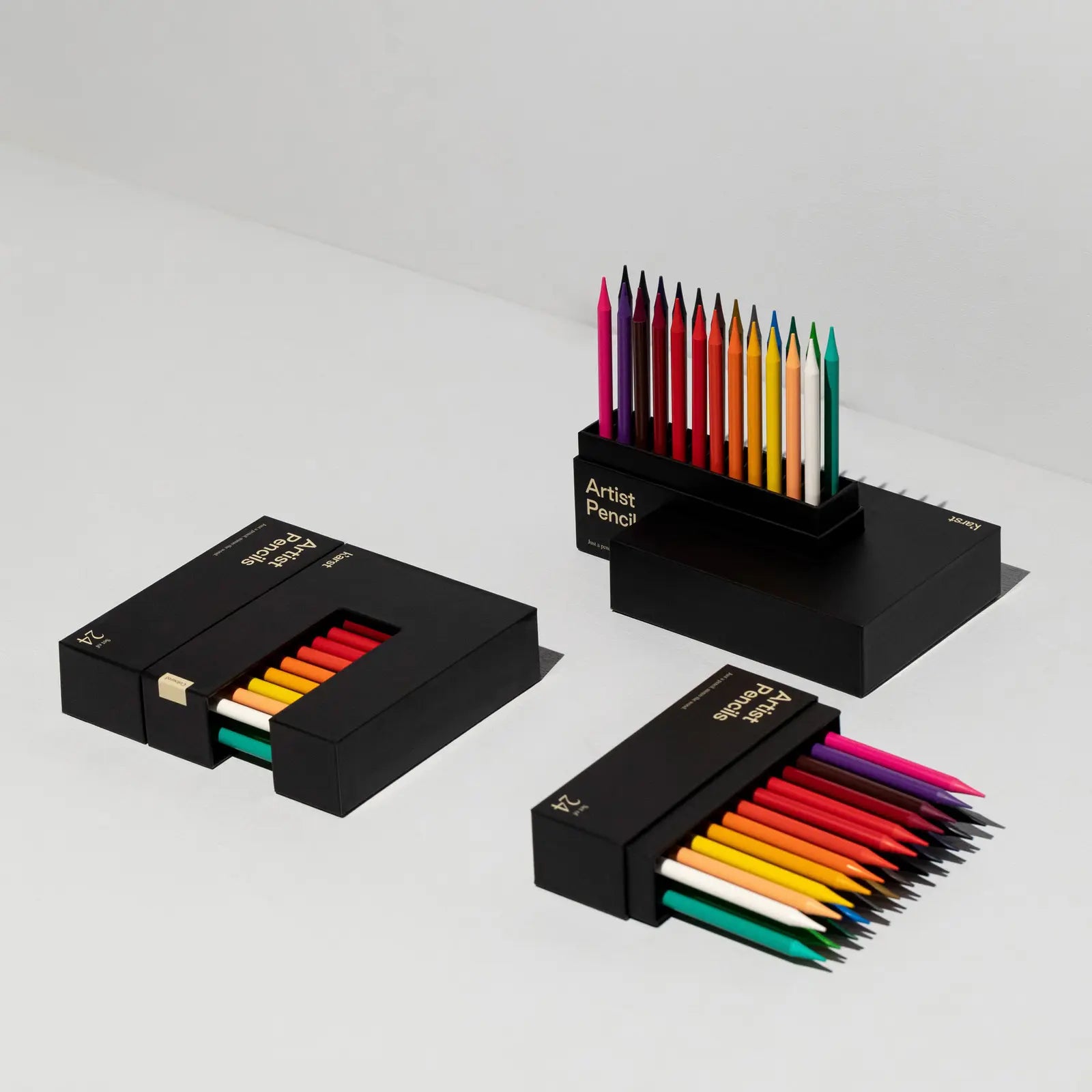 Woodless Artist Pencils - Set of 24