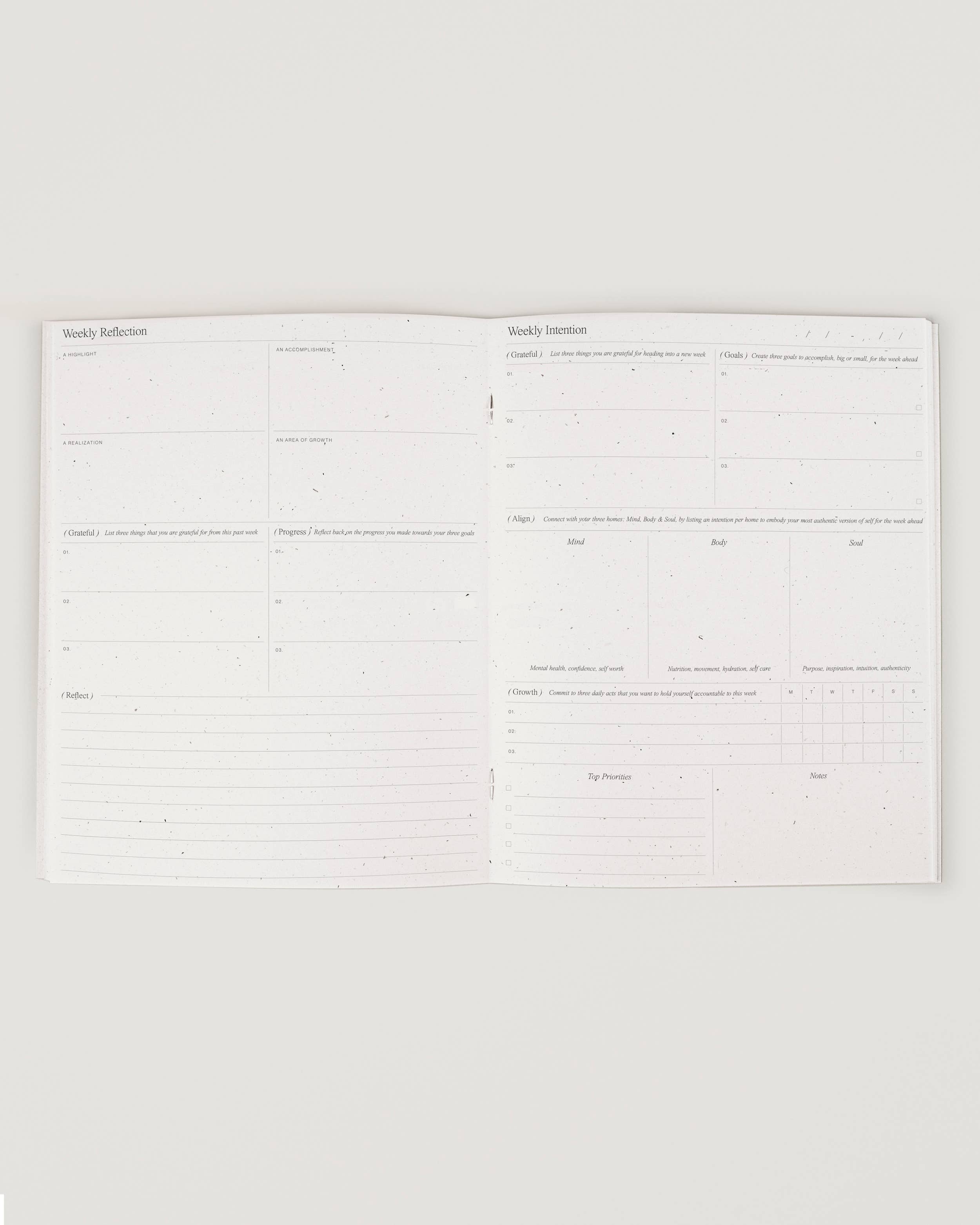 Minimalist Week Planner by Wilde House