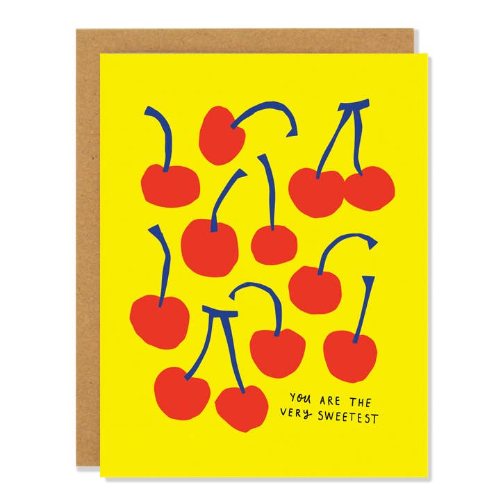 You are the Very Sweetest Cherry Greeting Card