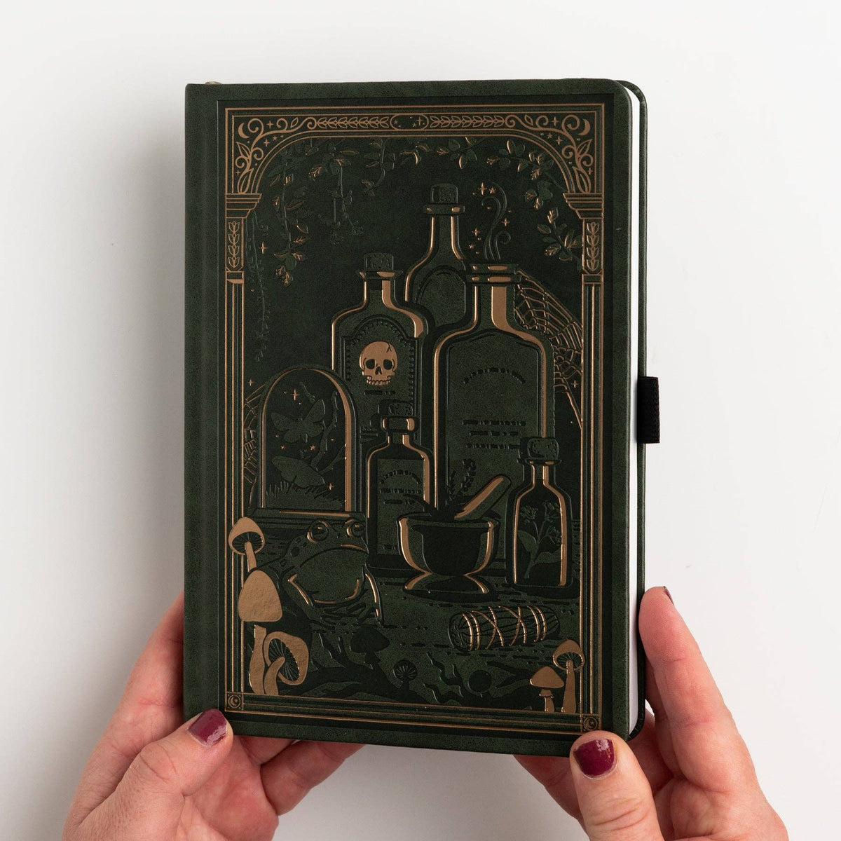 Apothecary Shelf Notebook / Dot Grid / A5