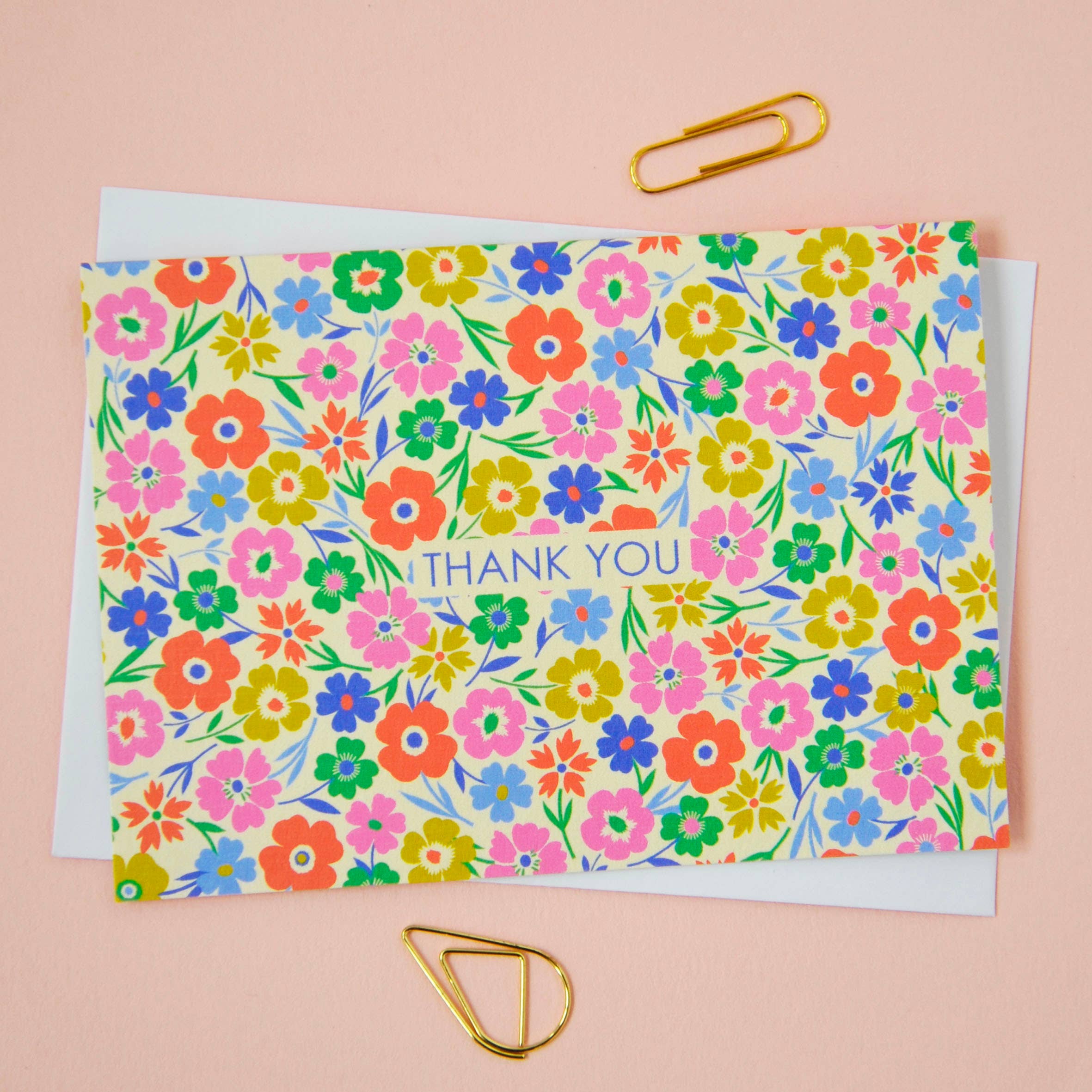 Floral Thank You Notecard Set