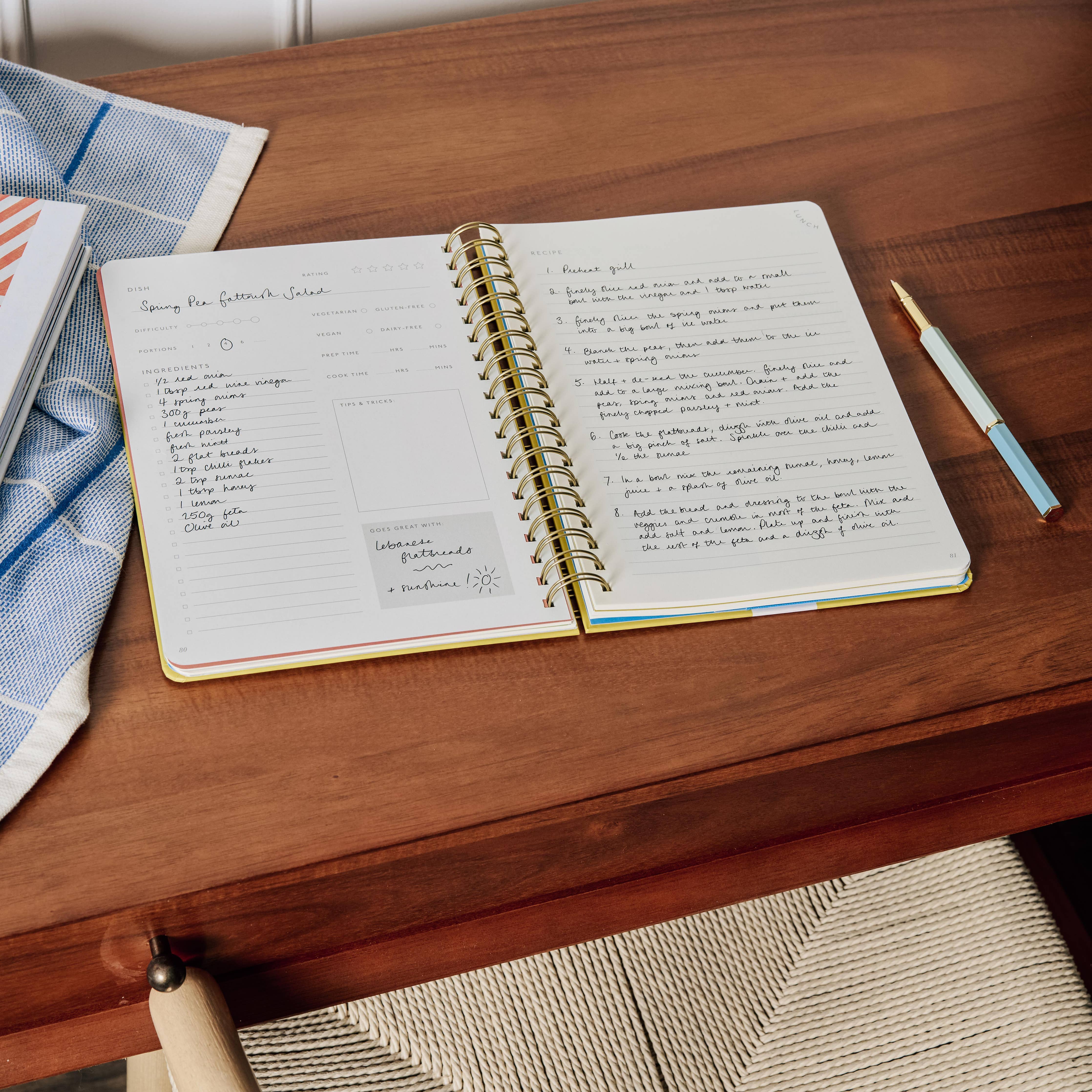 Recipe Journal / B5 size / Tangelos