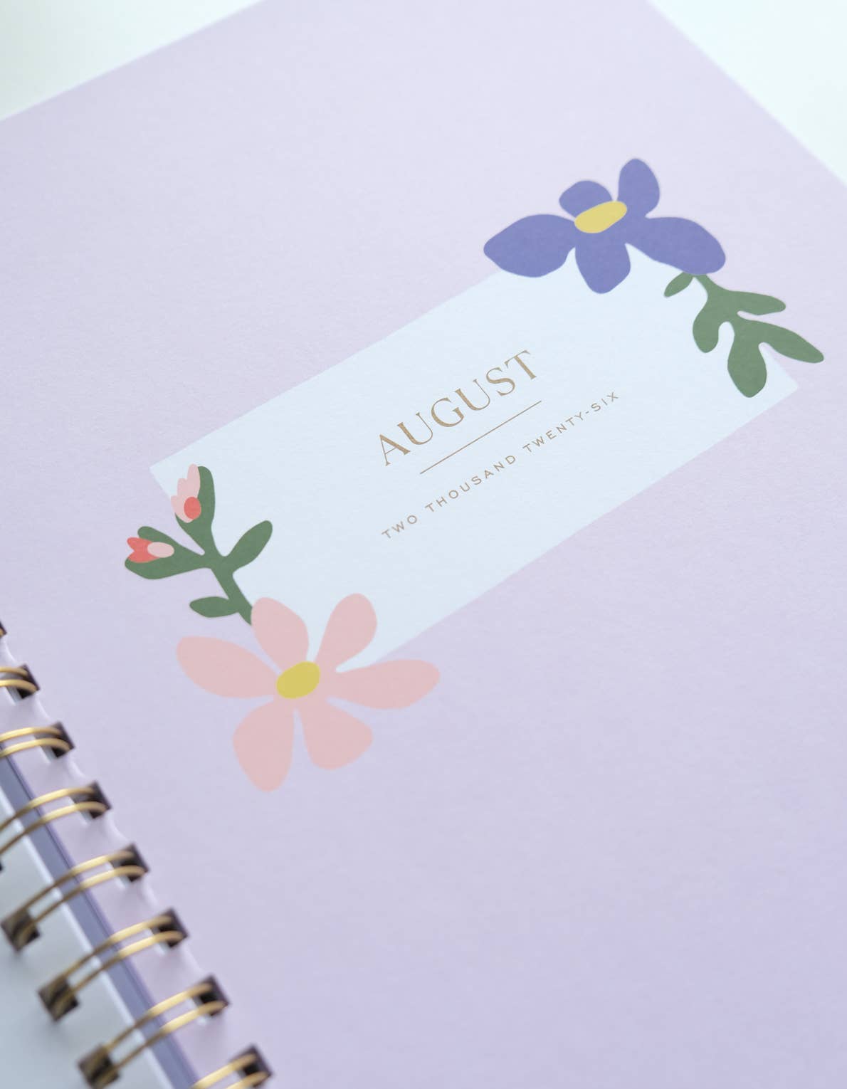 2026 Softcover Planner / Primary Blooms