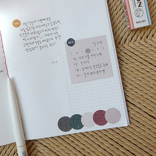 Dark Dots & Strip Stickers