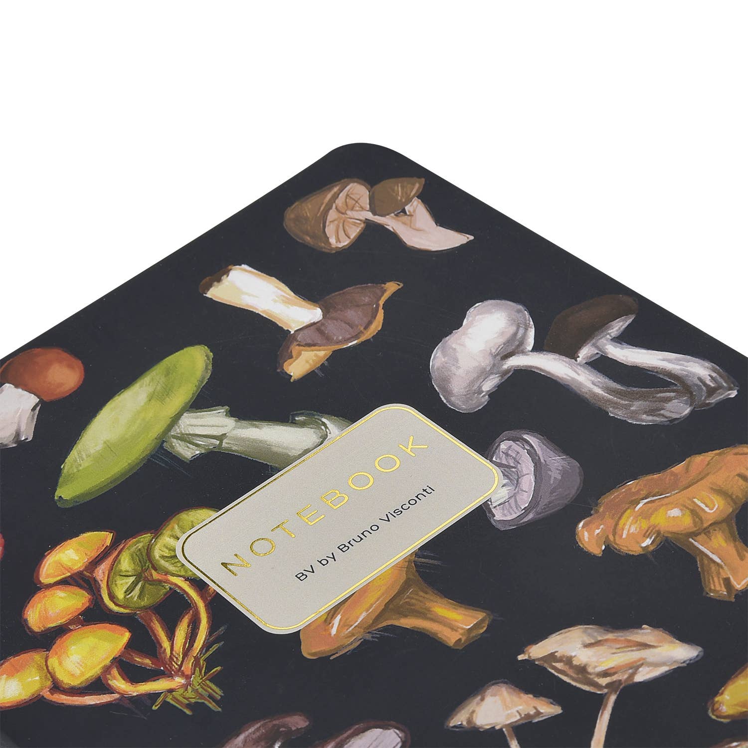 Mushroom Notebook / Black