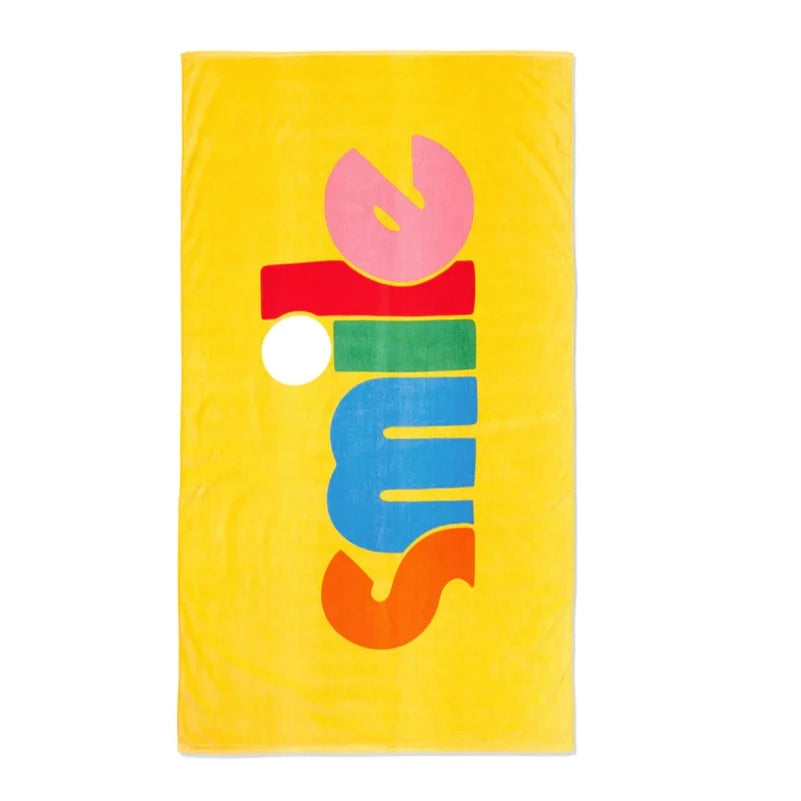 Smile Beach Towel