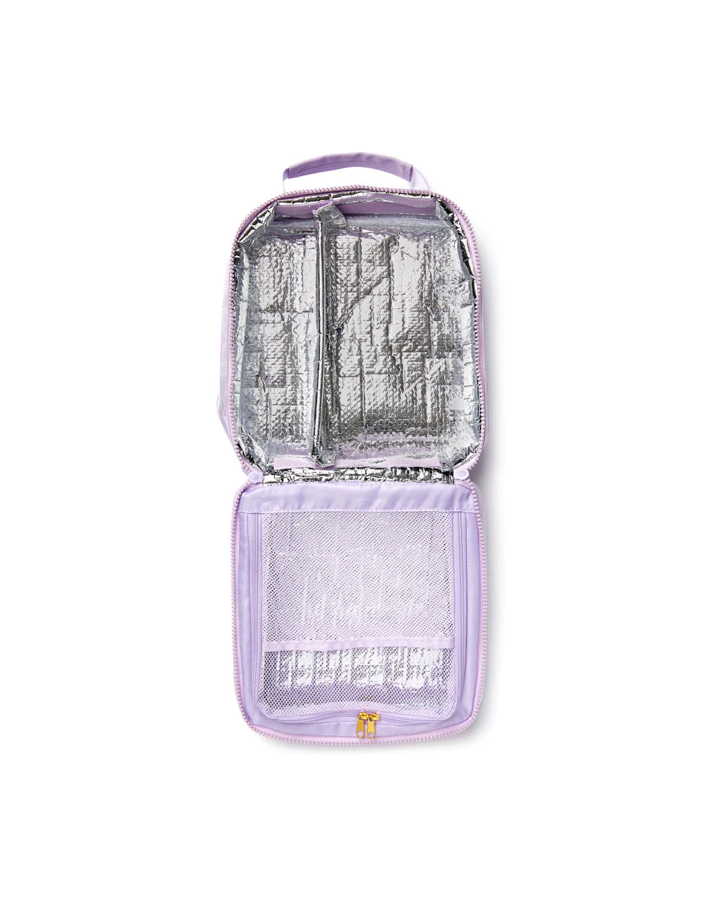 Lilac Square Lunch Bag