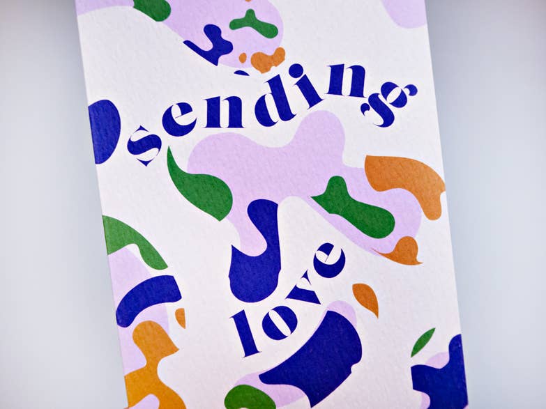 Acacia Sending Love Card