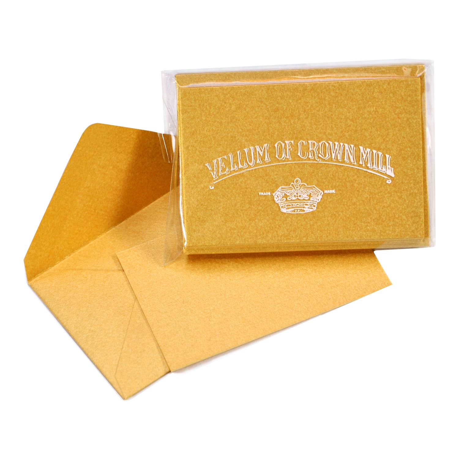 Original Crown Mill Metallic Mini Note Card Sets
