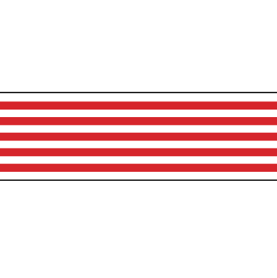 Red Horizontal Lines Tape