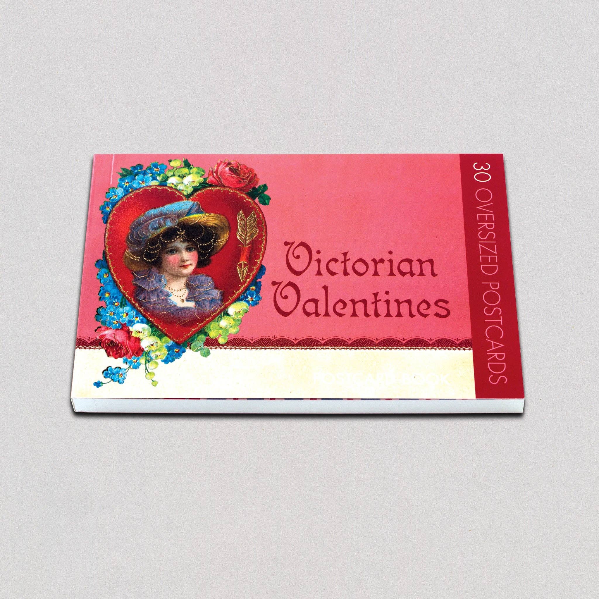 Victorian Valentine Postcard Book / Set of 30