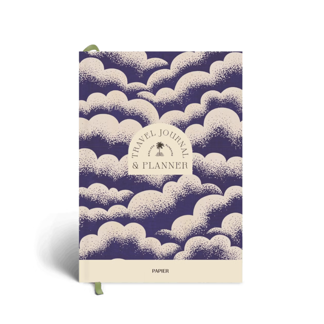 Guided Travel Journal / A5 Hardcover / Sky High