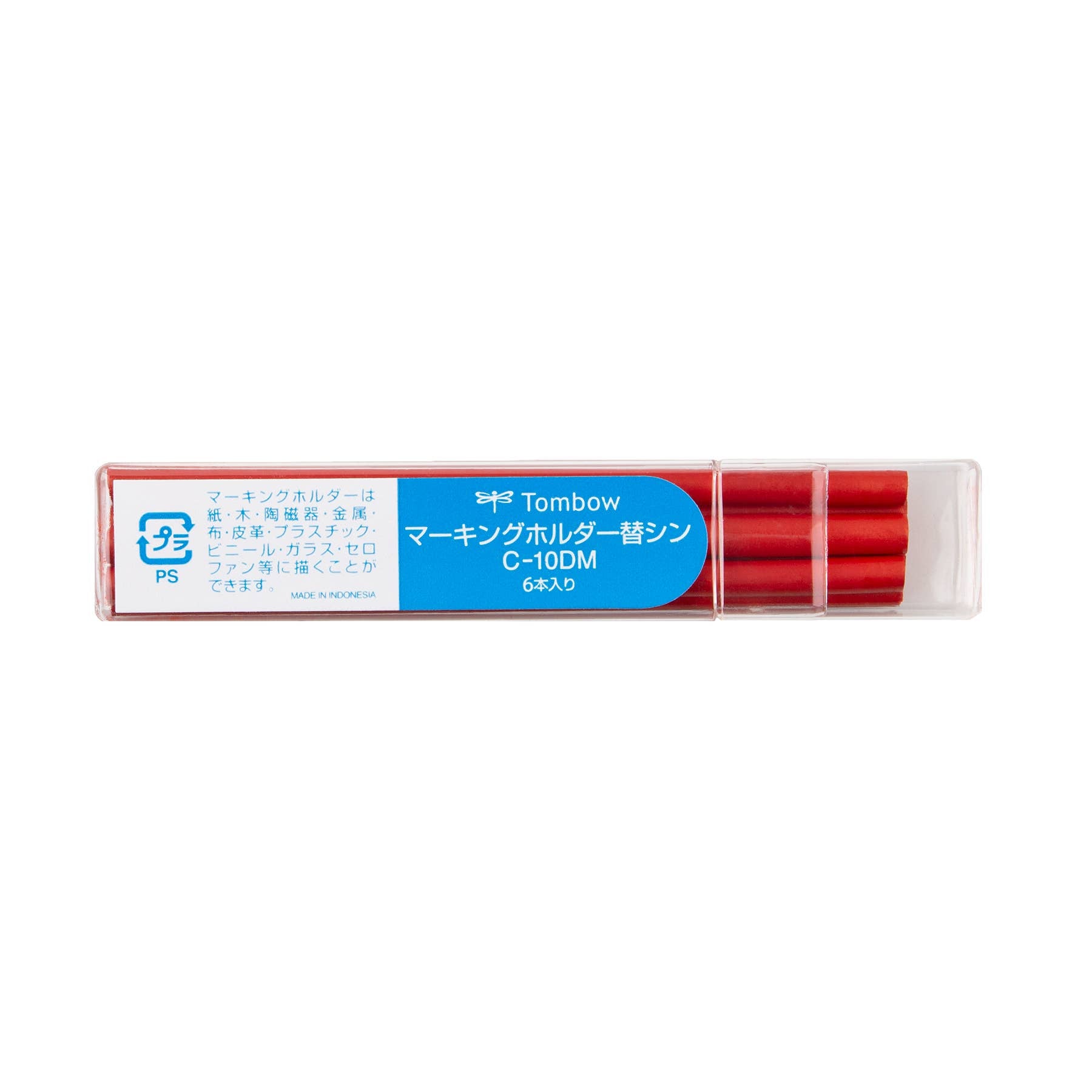 Marking Holder, Refill, Red, 6PC