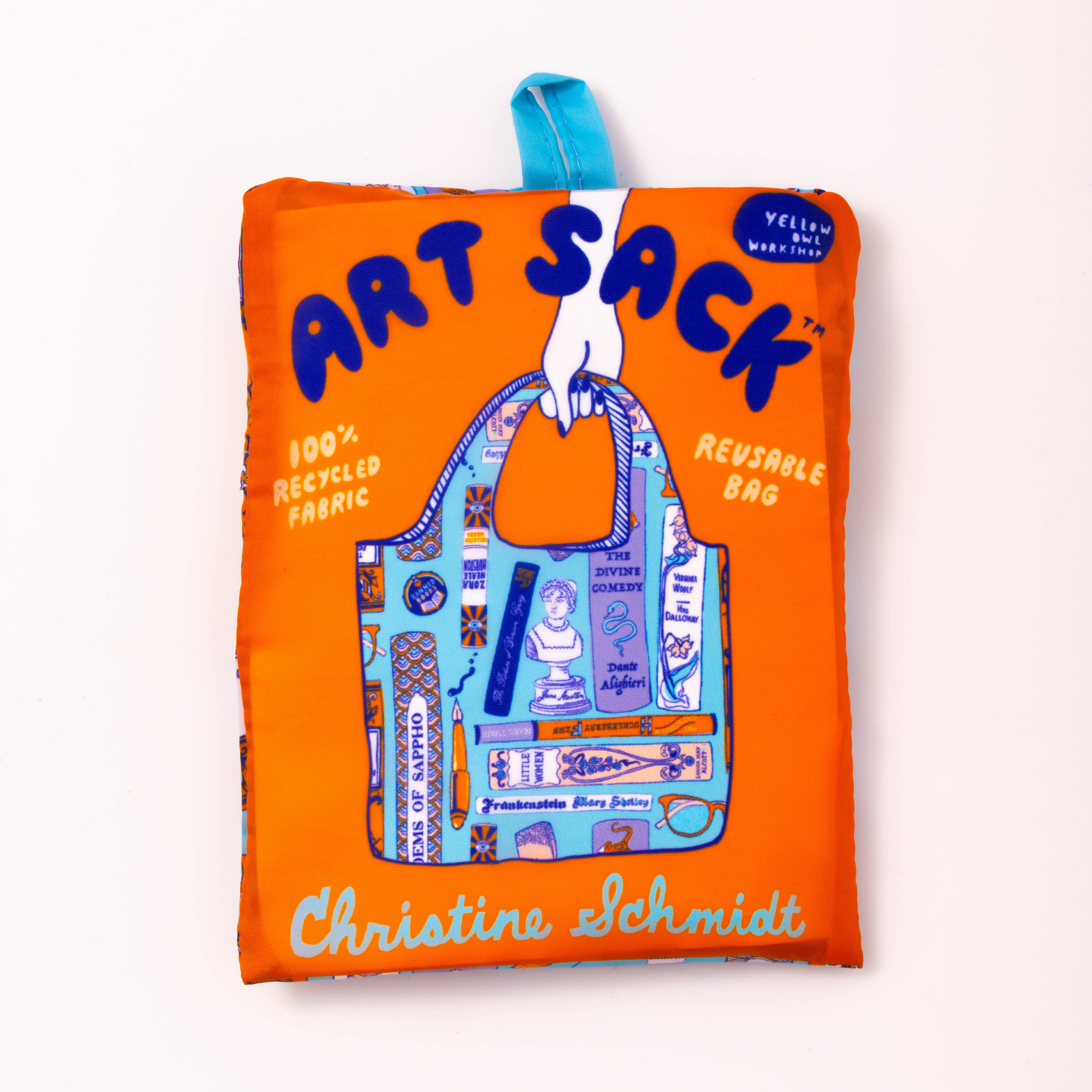 Bookbag Art Reusable Tote