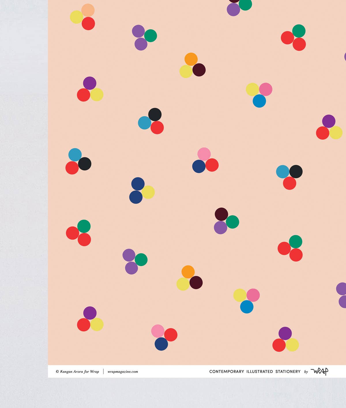 Dot Cluster Gift Wrap
