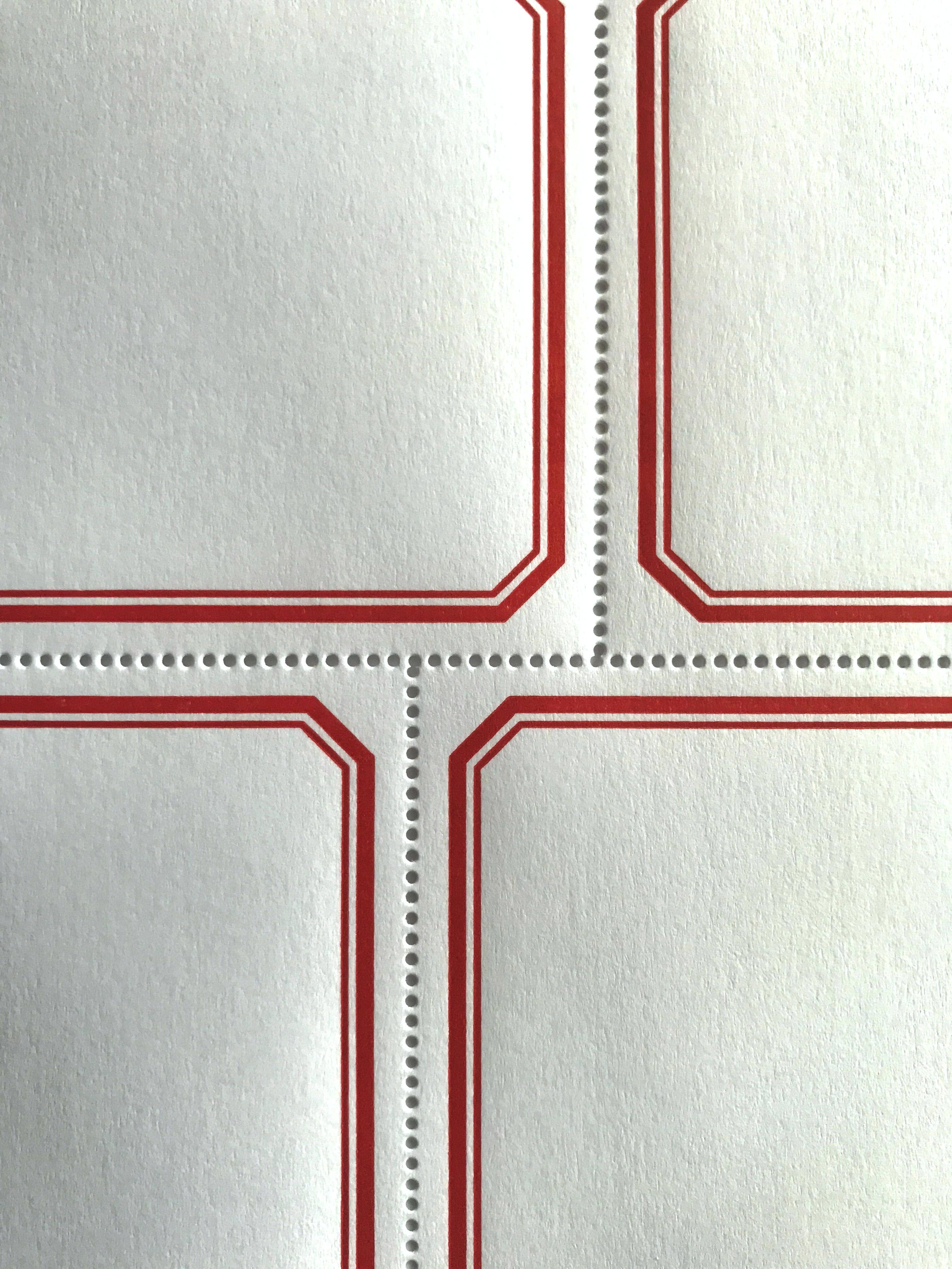 Blank Labels — Classic, Red