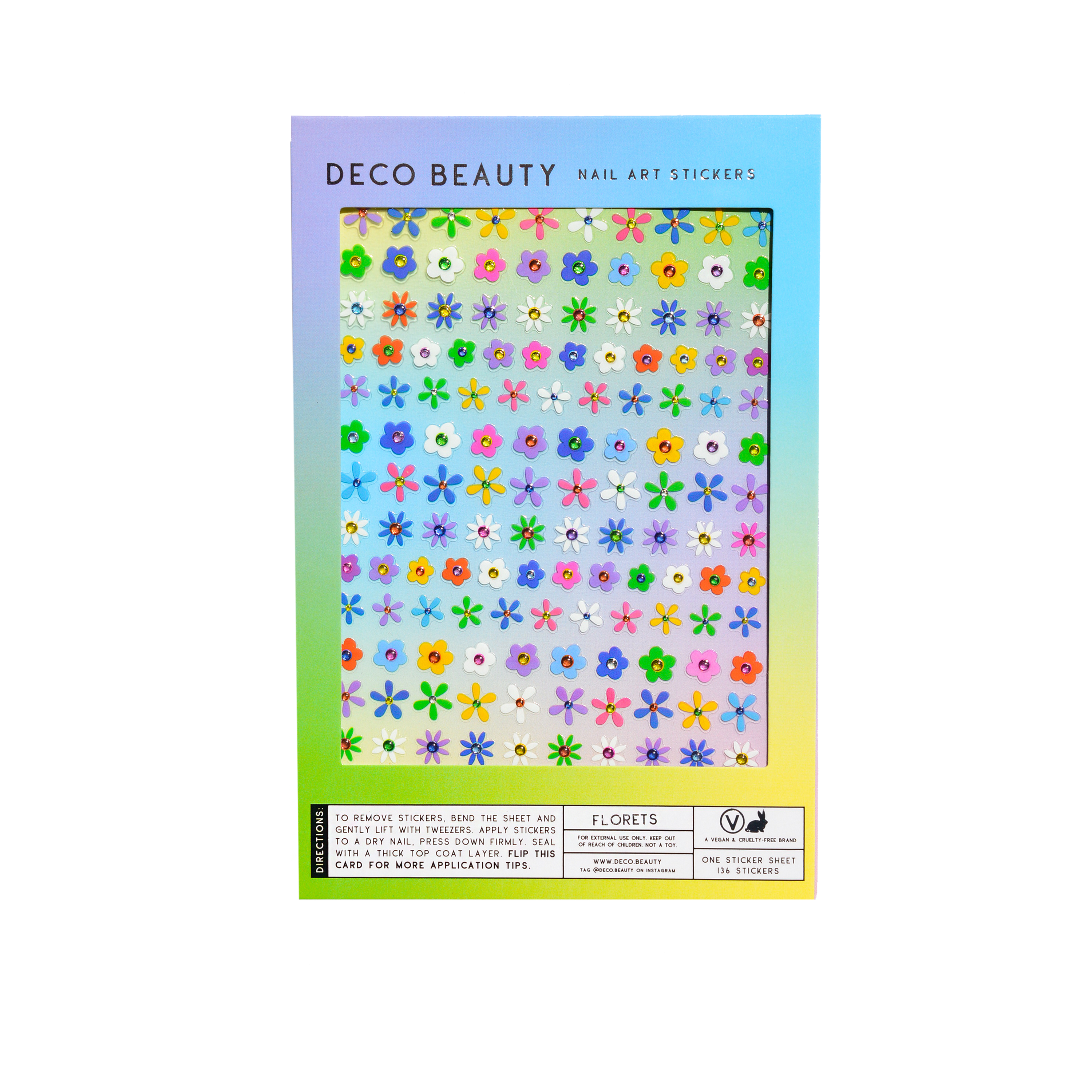 Nail Art Stickers / FLORETS