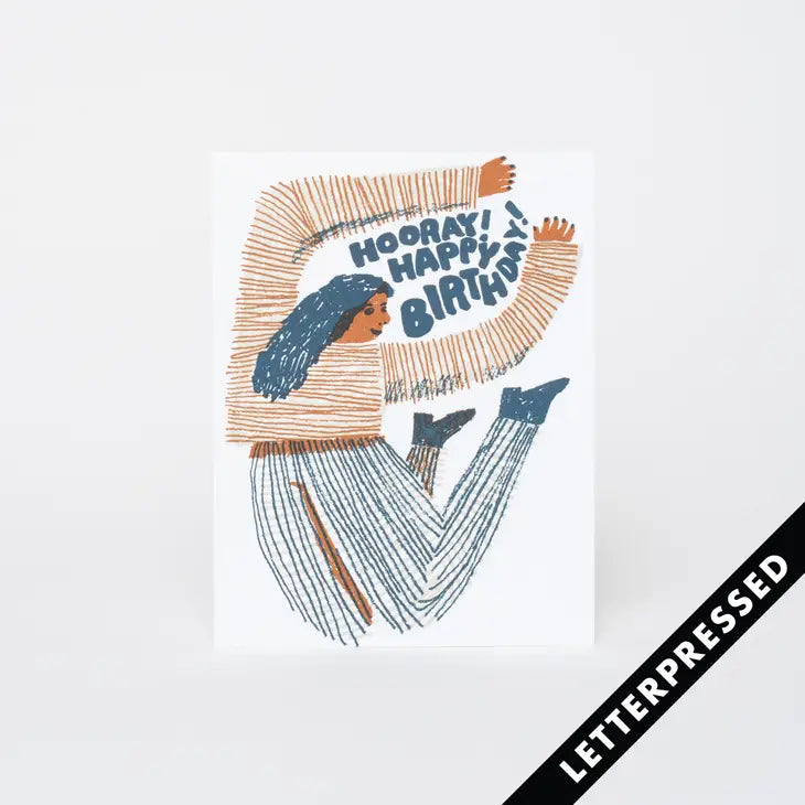 Hooray Birthday Card