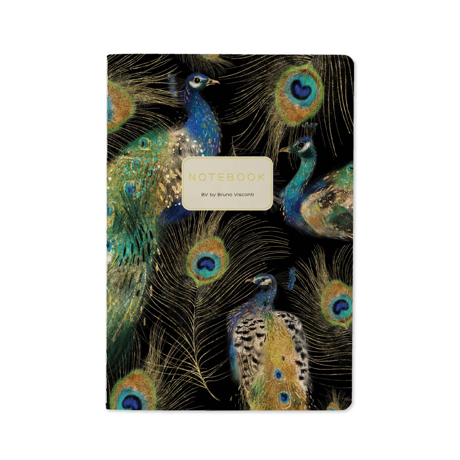 Magic Peacocks A5 Notebook