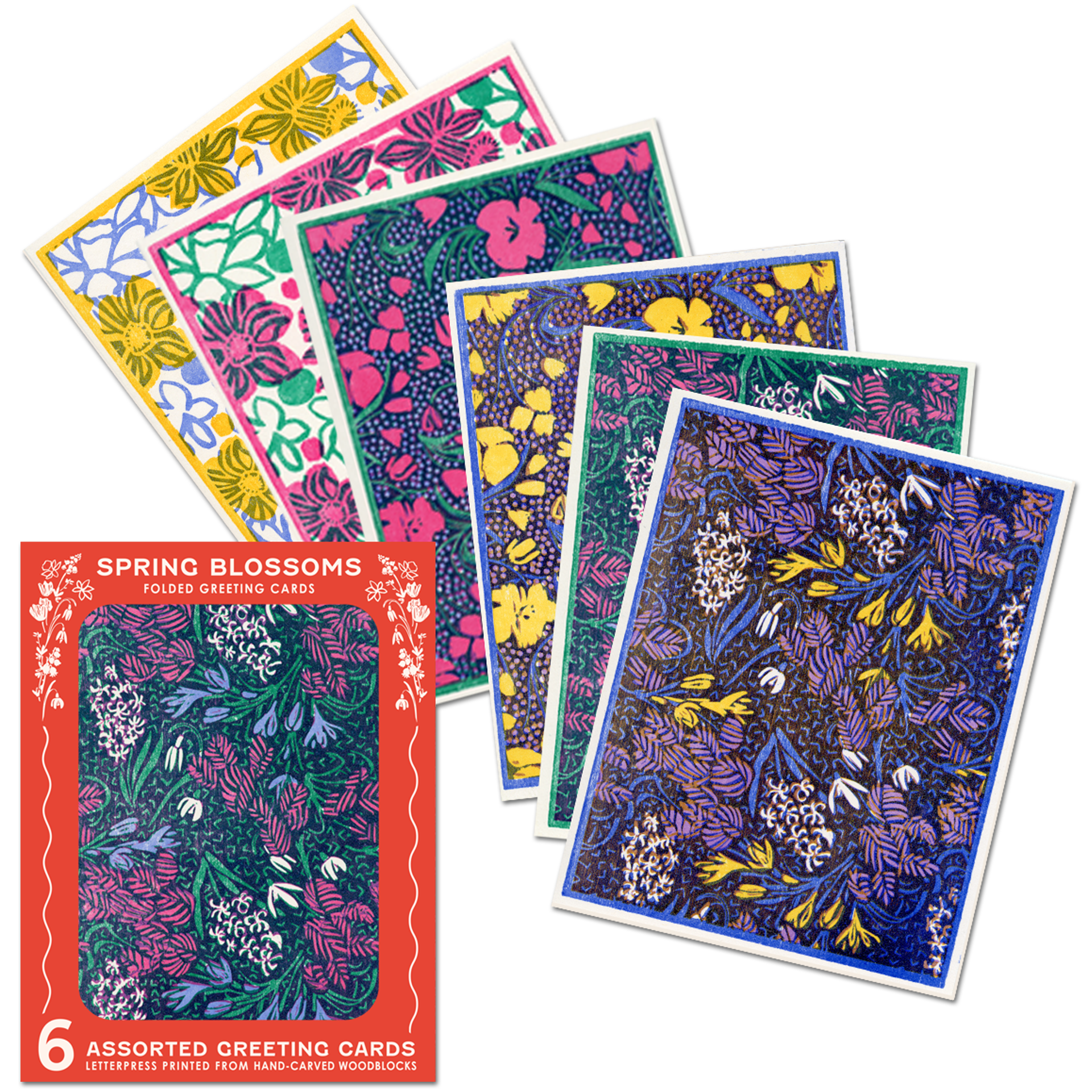 Spring Blossoms Assorted Pattern Boxed Set