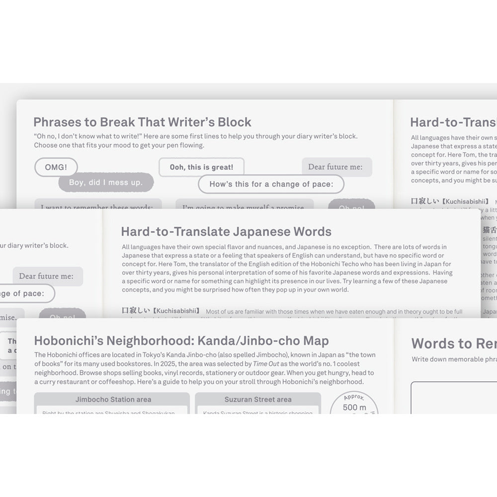 Hobonichi Techo 2027 / A5 Cousin Book / English